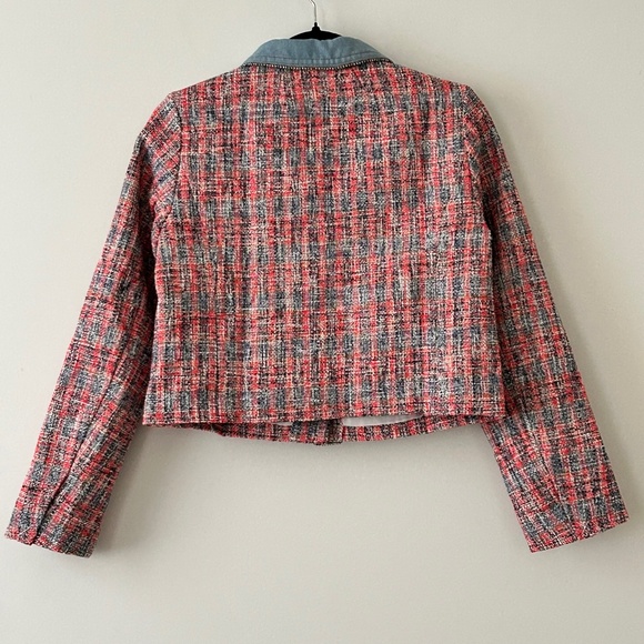 Maje Venise Tweed Cropped Jacket - Picture 7 of 16